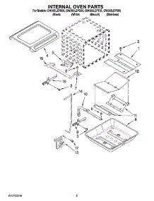 07 - Internal Oven Parts parts for Whirlpool Range GW395LEPB05 from AppliancePartsPros.com