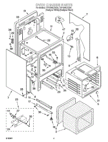04 - Oven Chassis Parts parts for Whirlpool Range YGY396LXGQ5 from AppliancePartsPros.com