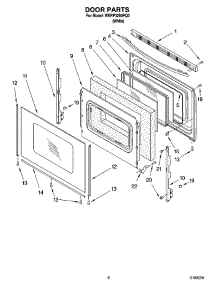 05 - Door Parts, Optional Parts parts for Whirlpool Range WERP3200PQ2 from AppliancePartsPros.com