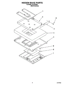 06 - Hidden Bake Parts, Miscellaneous Parts parts for Whirlpool Range GLSP84900 from AppliancePartsPros.com