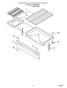 06 - Drawer & Broiler Parts, Miscellaneous Parts parts for Whirlpool Range YGS395LEGQ7 from AppliancePartsPros.com