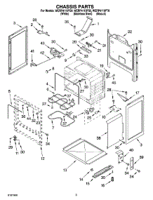 03 - Chassis Parts parts for Whirlpool Range WERP4110PQ0 from AppliancePartsPros.com