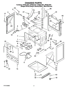 03 - Chassis Parts parts for Whirlpool Range RF362LXST1 from AppliancePartsPros.com
