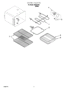 05 - Oven Parts, Miscellaneous Parts parts for Whirlpool Range WGE34303 from AppliancePartsPros.com