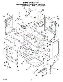 03 - Chassis Parts parts for Whirlpool Range WERP4120SS0 from AppliancePartsPros.com