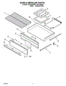 05 - Oven & Broiler Parts parts for Whirlpool Range YSF315PEKW0 from AppliancePartsPros.com