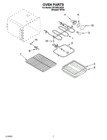 05 - Oven Parts, Miscellaneous Parts parts for Whirlpool Range YGY395LXGQ5 from AppliancePartsPros.com