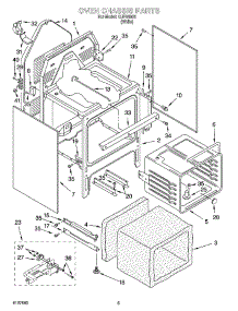 04 - Oven Chassis Parts parts for Whirlpool Range GJP84802 from AppliancePartsPros.com