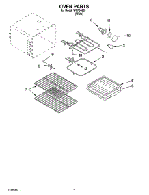 05 - Oven Parts, Miscellaneous Parts parts for Whirlpool Range WGP34805 from AppliancePartsPros.com