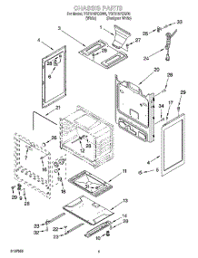04 - Chassis Parts parts for Whirlpool Range YSF315PEGQ6 from AppliancePartsPros.com