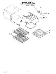 05 - Oven Parts, Miscellaneous Parts parts for Whirlpool Range WLP32200 from AppliancePartsPros.com