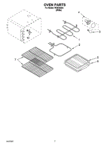 05 - Oven Parts, Miscellaneous Parts parts for Whirlpool Range WGE34304 from AppliancePartsPros.com