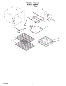 05 - Oven Parts, Miscellaneous Parts parts for Whirlpool Range WGE33001 from AppliancePartsPros.com