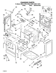 03 - Chassis Parts parts for Whirlpool Range GERC4110PQ3 from AppliancePartsPros.com