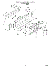 02 - Control Panel Parts parts for Whirlpool Range GJP84801 from AppliancePartsPros.com
