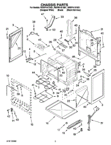 03 - Chassis Parts parts for Whirlpool Range WERP4101SS1 from AppliancePartsPros.com