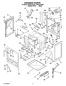 03 - Chassis Parts parts for Whirlpool Range WERC4101SQ1 from AppliancePartsPros.com