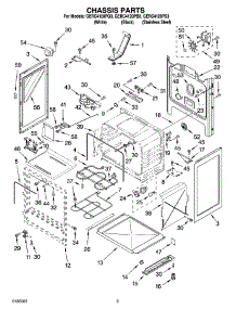 03 - Chassis Parts parts for Whirlpool Range GERC4120PB3 from AppliancePartsPros.com