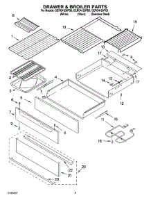 04 - Drawer & Broiler Parts parts for Whirlpool Range GERC4120PB3 from AppliancePartsPros.com