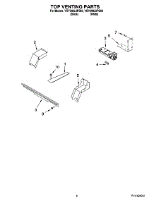 06 - Top Venting Parts, Optional Parts (Not Included) parts for Whirlpool Range YGY398LXPB03 from AppliancePartsPros.com