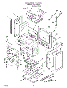 04 - Chassis Parts parts for Whirlpool Range YSF377PEGQ7 from AppliancePartsPros.com