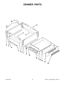 06 - Drawer Parts parts for Whirlpool Range GY396LXPQ03 from AppliancePartsPros.com