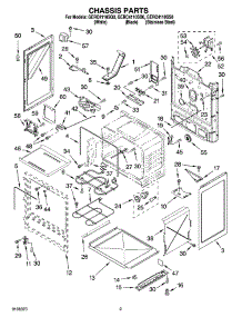 03 - Chassis Parts parts for Whirlpool Range GERC4110SS0 from AppliancePartsPros.com