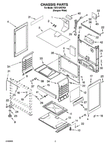 04 - Chassis Parts parts for Whirlpool Range YSF315PEPQ1 from AppliancePartsPros.com