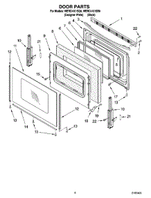 05 - Door Parts, Optional Parts parts for Whirlpool Range WERC4101SQ0 from AppliancePartsPros.com