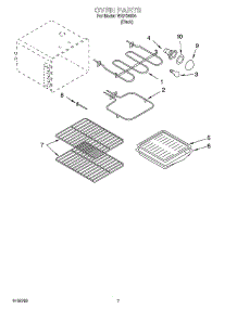 05 - Oven Parts, Miscellaneous Parts parts for Whirlpool Range WGP34904 from AppliancePartsPros.com