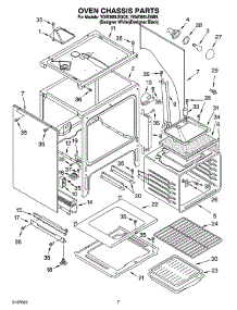 06 - Oven Chassis Parts parts for Whirlpool Range YGW395LEGB5 from AppliancePartsPros.com