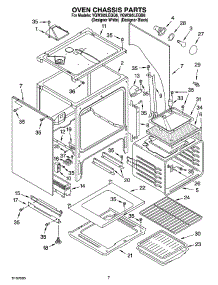 06 - Oven Chassis Parts parts for Whirlpool Range YGW395LEGB6 from AppliancePartsPros.com