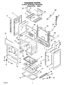 04 - Chassis Parts parts for Whirlpool Range YSF379LEKQ0 from AppliancePartsPros.com
