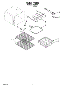 05 - Oven Parts, Miscellaneous Parts parts for Whirlpool Range WLE32300 from AppliancePartsPros.com