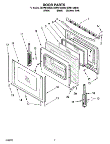 05 - Door Parts, Optional Parts parts for Whirlpool Range GERP4120SS0 from AppliancePartsPros.com