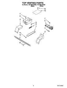 06 - Top Venting Parts, Optional Parts (Not Included) parts for Whirlpool Range YGY398LXPQ02 from AppliancePartsPros.com