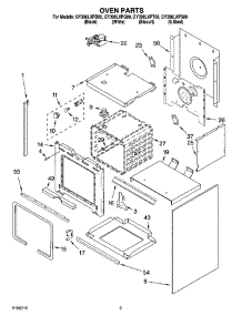 03 - Oven Parts parts for Whirlpool Range GY398LXPS00 from AppliancePartsPros.com