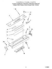 02 - Control Panel parts for Whirlpool Range GY396LXGZ4 from AppliancePartsPros.com