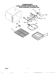 05 - Oven parts for Whirlpool Range GY396LXGQ0 from AppliancePartsPros.com