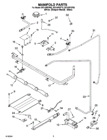 03 - Manifold Parts parts for Whirlpool Range SF315PEPT2 from AppliancePartsPros.com