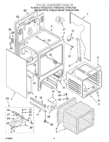 04 - Oven Chassis parts for Whirlpool Range GY396LXGQ3 from AppliancePartsPros.com