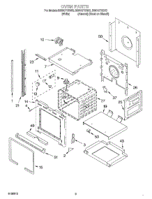 03 - Oven parts for Whirlpool Range RS610PXGN3 from AppliancePartsPros.com