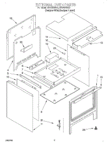 02 - External Oven parts for Whirlpool Range SF378PEWQ1 from AppliancePartsPros.com