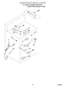 04 - Oven Electrical, Literature parts for Whirlpool Range SF378PEWQ1 from AppliancePartsPros.com