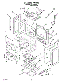 04 - Chassis Parts parts for Whirlpool Range GS445LELS0 from AppliancePartsPros.com