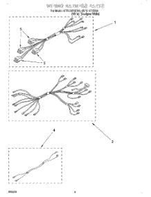 06 - Wiring Harness, Optional parts for Whirlpool Range 4RF315PXDQ0 from AppliancePartsPros.com