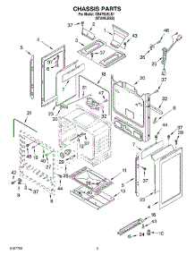 04 - Chassis Parts parts for Whirlpool Range GS475LELS1 from AppliancePartsPros.com