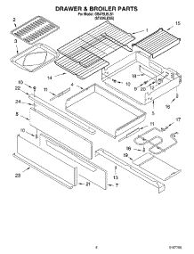 06 - Drawer & Broiler Parts, Miscellaneous Parts parts for Whirlpool Range GS475LELS1 from AppliancePartsPros.com