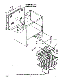 Oven (Continued) parts for Whirlpool Range RM978BXSN0 from AppliancePartsPros.com
