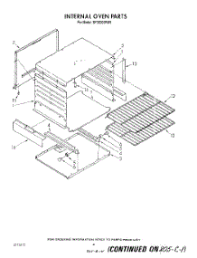 03 - Internal Oven parts for Whirlpool Range SF3020SRW5 from AppliancePartsPros.com